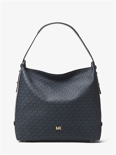 griffin large michael kors|Griffin Large Logo Shoulder Bag .